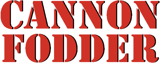 Cannon Fodder logo for Amiga CD32